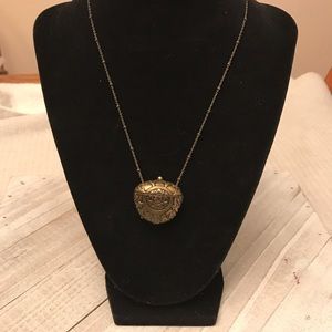 Prayer box necklace